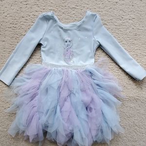 Disney Frozen 2 Elsa Leotard Tutu Dress 2T